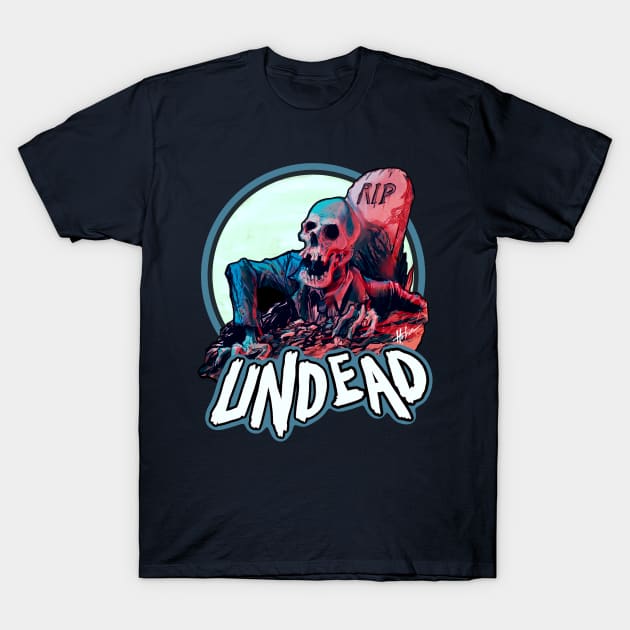 Undead T-Shirt by sideshowmonkey